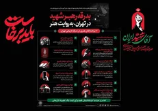 ویژه‌برنامه‌های هنری سازمان فرهنگی هنری شهرداری تهران برای آیین وداع و تشییع اعلام شد