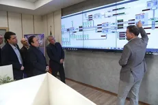 بازدید استاندار قزوین از شرکت آب و فاضلاب