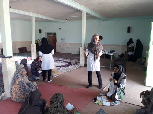 اردوی گروه جهادی شهید کاوه بسیج دانشجویی علوم پزشکی هرمزگان در روستای سرچاهان
