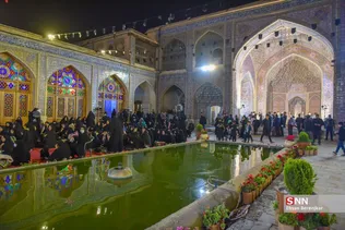 مراسم احیای شب بیست و یکم ماه مبارک رمضان در شیراز