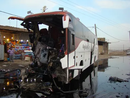 اعلام مقصرحادثه رانندگي خوردروی سواری با اتوبوس دانش آموزان