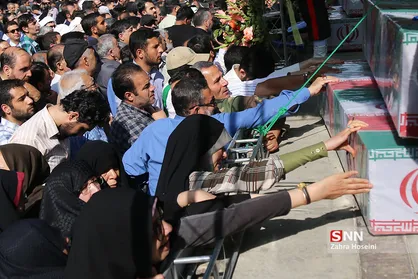 ورود پیکر&zwnj;های ۴۴ شهید دوران دفاع مقدس به کشور