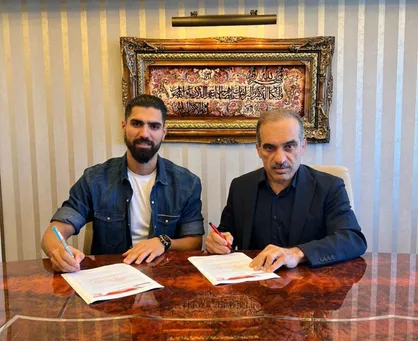 هافبک پرسپولیس به تراکتور پیوست