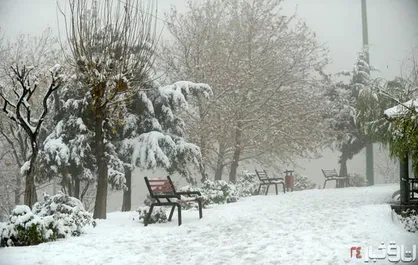 بارش برف و باران در ۱۴ استان کشور