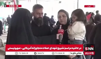 مردم در گفت&zwnj;و&zwnj;گو با SNNTV: امروز با خانواده به اینجا آمدم تا به دخترم و دختران سرزمینم بگویم راه شهدا را برای همیشه ادامه دهید