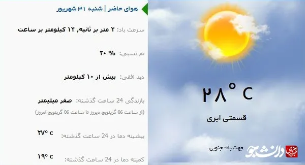 هواشناسی