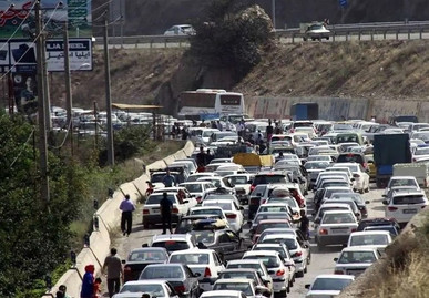 باران و ترافیک مهمان تابستانی جاده‌های شمال کشور