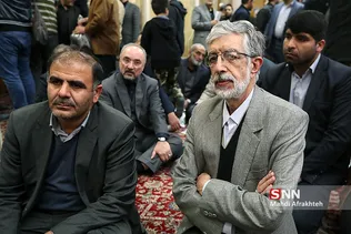 مراسم ختم پسر احمد توکلی