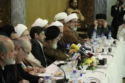 رئیس شورای علمای عراق: ملت&zwnj;های مسلمان باید از ایران درس مقاومت بگیرند/ مشاور عالی وزیر اوقاف سوریه: شخصیت امام خمینی موجب احیای مسئله فلسطین شد