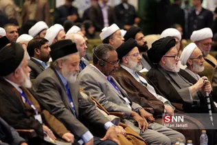 حضور سید ابراهیم رئیسی تولیت آستان قدس رضوی در اختتامیه کنگره بین المللی نقش شیعه در پیدایش و گسترش علوم اسلامی