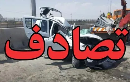 ۵ کشته و ۱ مصدوم به دلیل تصادف در اتوبان قم-کاشان