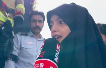 فرزند آتش نشان فداکار مشهدی با لحن کودکانه&zwnj;اش از پدر می&zwnj;گوید