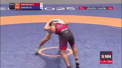 فریبرز بابایی صاحب مدال برنز شد