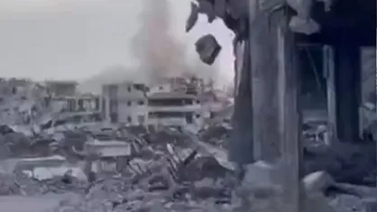 محله الشجاعیه غزه کاملا نابود شد