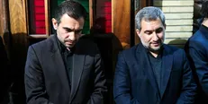 مراسم ختم والده محسن و پرویز اسماعیلی برگزار شد