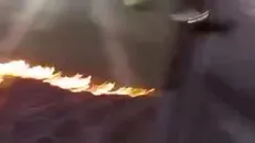 صهیونیست‌های وحشی مسجدی را در کرانه باختری آتش زدند