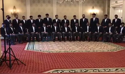 فیلم/ گرفتن عکس رسمی تیم ملی ایران برای جام ملت&zwnj;های آسیا ۲۰۱۹