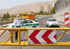 تردد در جاده چالوس از مسیر شمال به جنوب از ساعت ۱۵ ممنوع شد