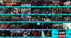 ۹۰ شب همراهی مردمی با فرمان رهبر انقلاب در خیابان‌ها ادامه دارد+فیلم