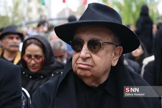 مراسم تشییع مرحوم «جمشید مشایخی»