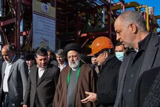 واحد تولیدی احیای مستقیم فولاد بافق با حمایت دولت سیزدهم افتتاح شد