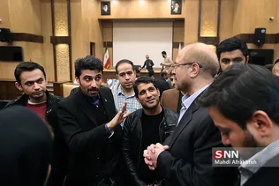  سخنرانی قالیباف در دانشگاه تهران