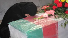 مادر شهید رضا تاز آسمانی شد