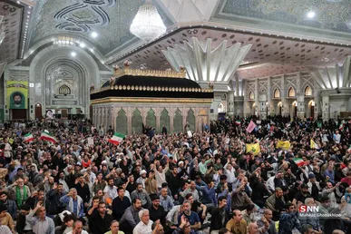 شهروند تهرانی :امسال رهبر شهید در مراسم ارتحال امام نیستند، اما جایشان همیشه در قلب ماست/ نبود رهبر شهید در این مراسم برای ما خیلی سخت است + فیلم