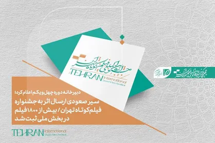 بیش از ۱۸۰۰ فیلم در بخش ملی جشنواره فیلم&zwnj;کوتاه تهران ثبت شد