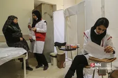 دانشجویان دانشگاه علوم پزشکی کرمان برای خدمت رسانی به اردوی جهادی یک روزه می‌روند