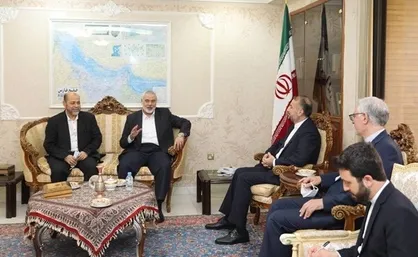 دیدار اسماعیل هنیه با امیرعبداللهیان در دوحه؛ اعلام حمایت ایران از دفاع مشروع مردم فلسطین