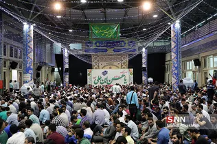 شب میلاد امام حسن مجتبی (ع) در مسجد ارک