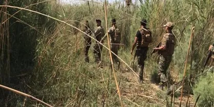 عملیات الحشد الشعبی علیه عناصر داعش و مخفیگاه&zwnj;های آن در جنوب سامراء