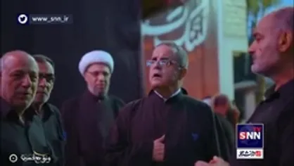 مشارکت پدران مسیحی کلیسای مار روکز لبنان در مراسم عزاداری شیعیان این کشور