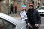تجمع دانشجویان در دانشگاه تهران