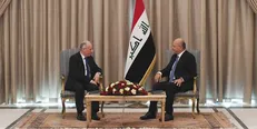 رئیس جمهور عراق بر اهمیت همکاری نظامی با لبنان تاکید کرد