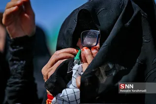 تشییع و تدفین دو شهید گمنام در دانشگاه پیام نور قم