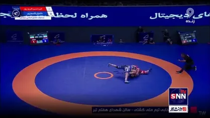 پیروزی کامران قاسم پور مقابل امیرحسین فیروزپور