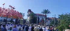 تشییع پیکر ۱۵ شهید حمله رژیم صهیونیستی با حضور گسترده مردم در رشت