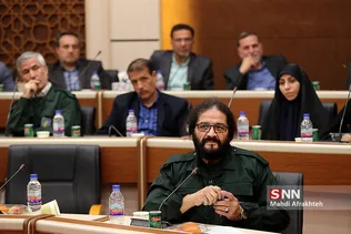 دیدار هنرمندان با مسئولین سازمان بسیج مستضعفین