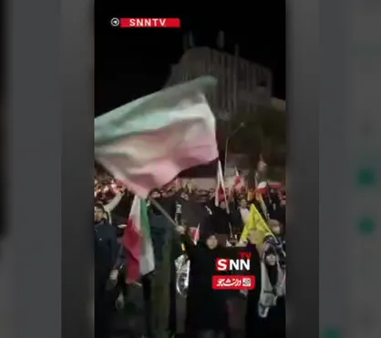 عهد و پیمان مردم در خیابان کشوردوست ؛ مقتل رهبر شهید امام خامنه ای + فیلم