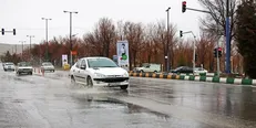 بارش برف و باران در محور‌های ۱۰ استان