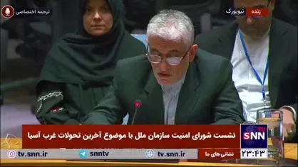 ایروانی: هزینه سکوت شورای امنیت در غزه و فلسطین خود را نشان داده است
