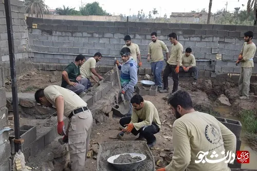 اردوی جهادی دانشجویان بسیجی دانشگاه آزاد آبادان