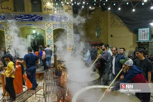 آیین پخت 20 هزارکیلوگرم سمنو در شیراز