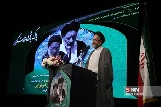علوی وزیر اطلاعات در مراسم بزرگداشت حجت‌الاسلام ابوترابی