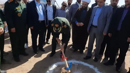 کلنگ&zwnj;زنی نیروگاه خورشیدی یک مگاواتی بسیج سازندگی البرز با هدف حمایت از اقشار کم برخوردار