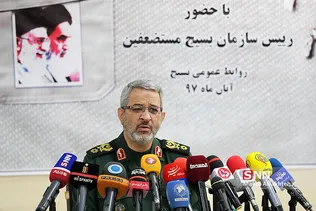 نشست خبری رییس سازمان بسیج مستضعفین