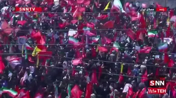 اجرای مداحی «باید برخاست» توسط محسن محمدی‌پناه در مصلی تهران