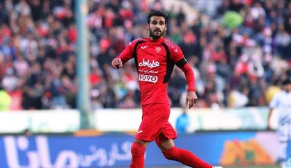 هافبک پرسپولیس مصدوم شد